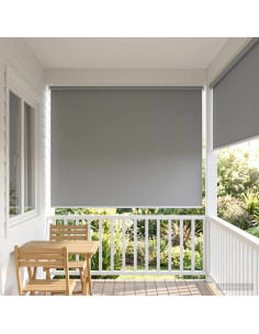 Voletta a rullo con protezione UV Grigio Chiaro 180 x 140 cm