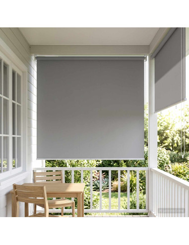Voletta a rullo con protezione UV Grigio Chiaro 140 x 140 cm