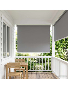Voletta a rullo con protezione UV Grigio Chiaro 80 x 140 cm