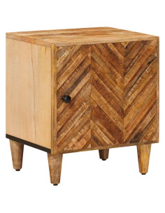 Comodino Marrone 40 x 33,5 x 46 cm Legno di mango massello