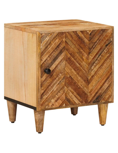 Comodino Marrone 40 x 33,5 x 46 cm Legno di mango massello