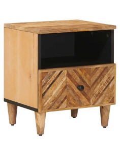 Comodino Marrone 50 x 33 x 60 cm Legno di mango massello