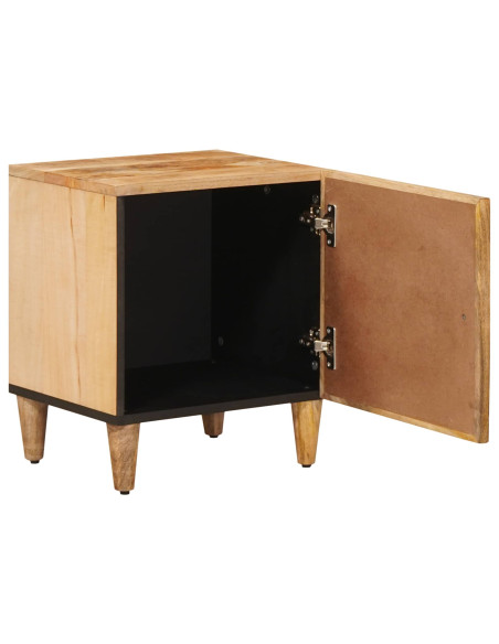 Comodino Marrone 40 x 33,5 x 46 cm Legno di mango massello