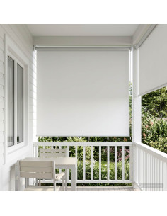 Voletta a rullo con protezione UV Bianco 100 x 230 cm