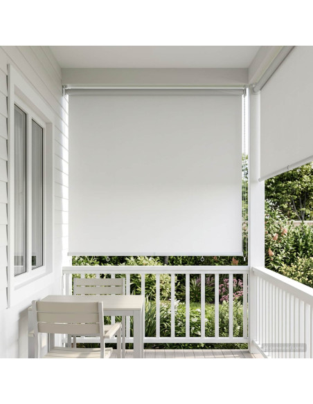 Voletta a rullo con protezione UV Bianco 100 x 230 cm