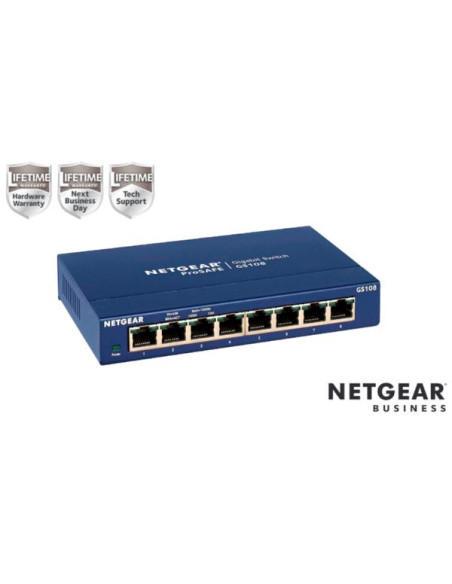 8PT COPPER GIGABIT SWITCH