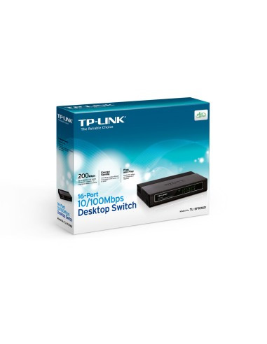 TP-LINK 16 PORTE 10/100 DESKTOP SWITCH