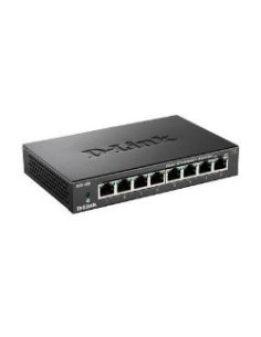 SWITCH DESKTOP 8 PORTE 10/100 METAL