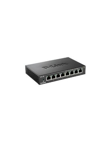 SWITCH DESKTOP 8 PORTE 10/100 METAL
