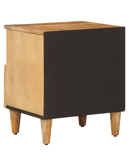 Comodino Marrone 50 x 33 x 60 cm Legno di mango massello
