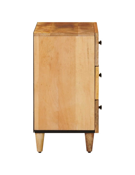 Comodino Marrone 50 x 33 x 60 cm Legno di mango massello