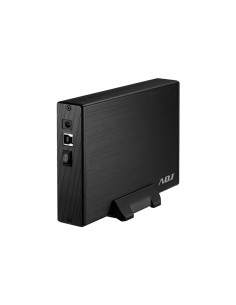 BOX 3.5 SATA TO USB 3.1 MAX 8TB BK AH612 BOX SLIM CASE ALLUMINIO ADJ