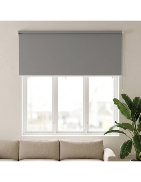 Voletta a rullo con protezione UV Grigio Chiaro 180 x 140 cm