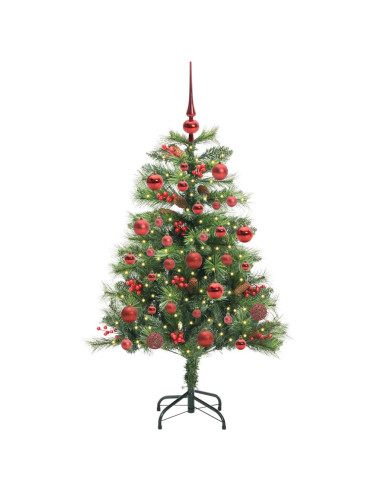 Albero di Natale artificiale Verde 150 cm PVC e Metallo