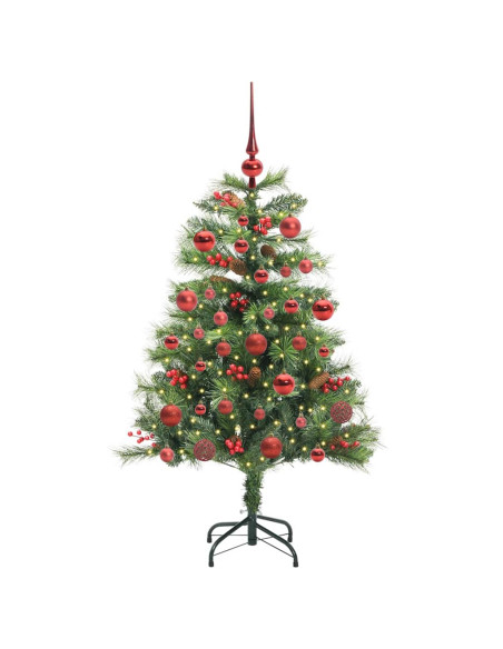 Albero di Natale artificiale Verde 150 cm PVC e Metallo