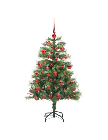 Albero di Natale artificiale Verde 150 cm PVC e Metallo