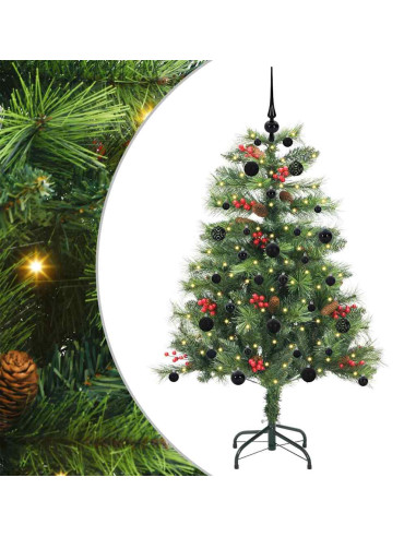 Albero di Natale artificiale Verde 150 cm PVC e Metallo