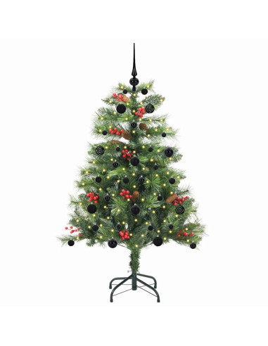 Albero di Natale artificiale Verde 150 cm PVC e Metallo