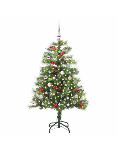 Albero di Natale artificiale Verde 150 cm PVC e Metallo
