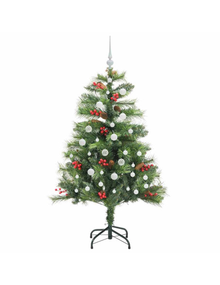 Albero di Natale artificiale Verde 150 cm PVC e Metallo