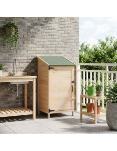 Capanno da Giardino Naturale 59 x 56 x 113,5 cm