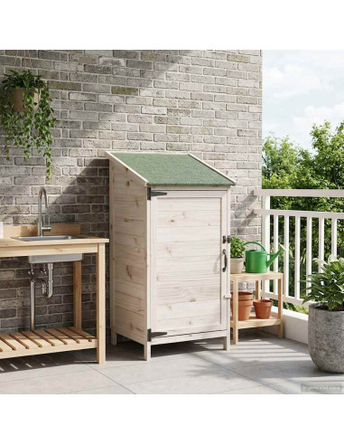 Capanno da Giardino Bianco 59 x 56 x 113,5 cm
