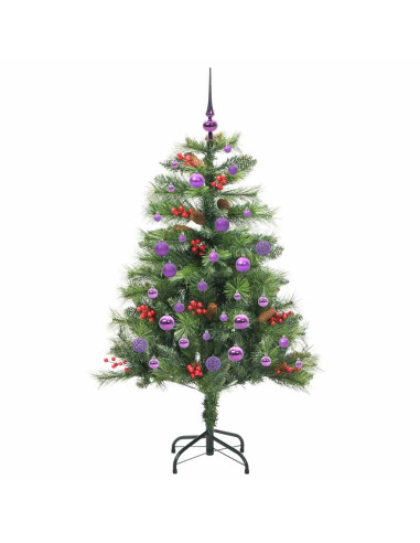 Albero di Natale artificiale Verde 150 cm PVC e Metallo
