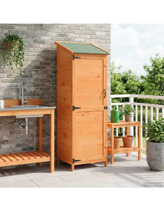 Capanno da Giardino Marrone 59,5 x 56 x 176,5 cm