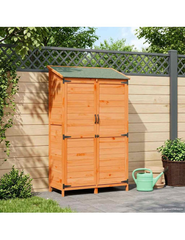 Capanno da Giardino Marrone 106,5 x 56 x 176 cm
