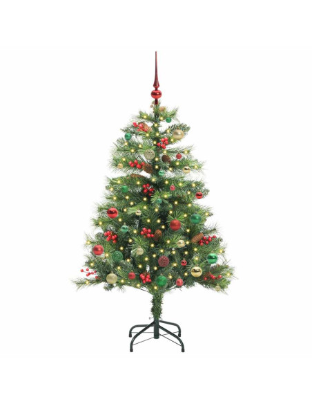 Albero di Natale artificiale Verde 150 cm PVC e Metallo