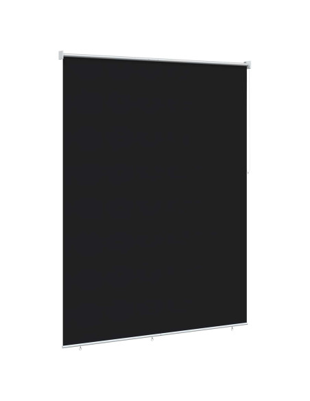 Voletta a rullo con protezione UV Nero 180 x 230 cm Poliestere