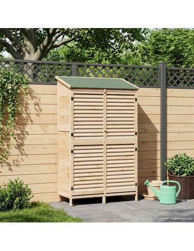 Capanno da Giardino Naturale 106 x 56 x 176,5 cm