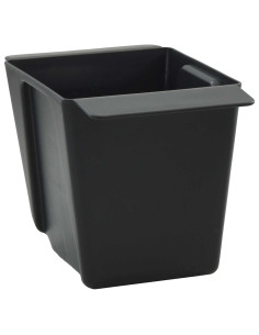 Fioriere per Euro pallet 24 pcs Nero 13,5 x 9 x 9,5 cm 2