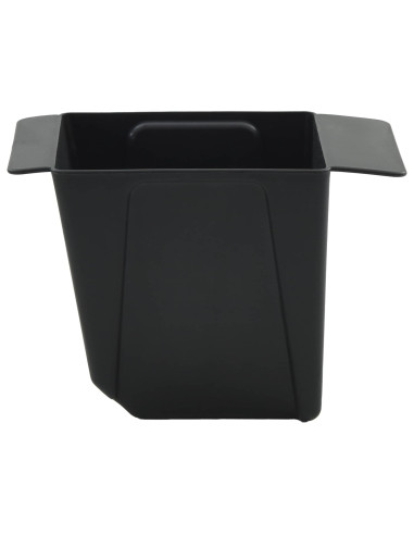 Fioriere per Euro pallet 24 pcs Nero 13,5 x 9 x 9,5 cm