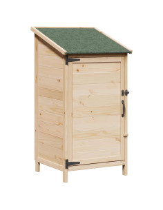 Capanno da Giardino Naturale 59 x 56 x 113,5 cm 2