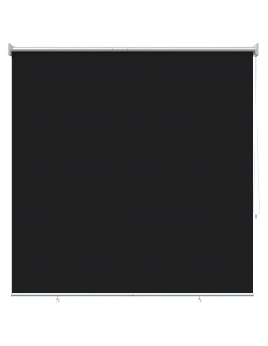 Voletta a rullo con protezione UV Nero 100 x 230 cm Poliestere