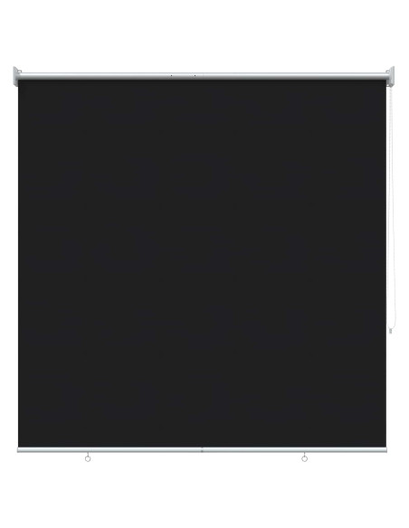 Voletta a rullo con protezione UV Nero 100 x 230 cm Poliestere