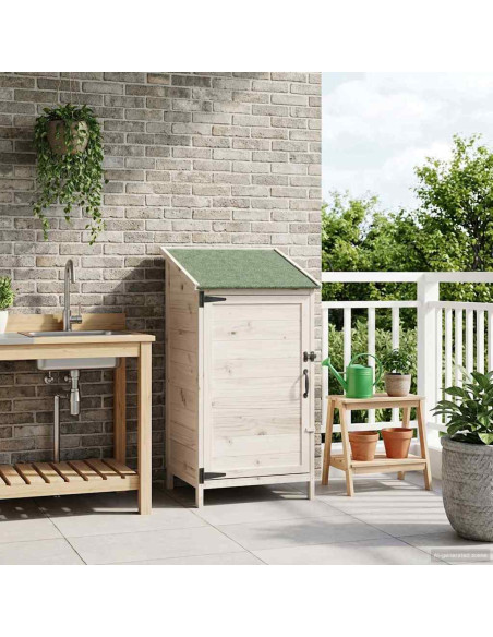 Capanno da Giardino Bianco 59 x 56 x 113,5 cm