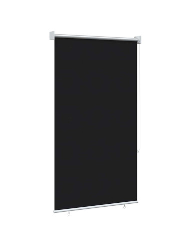 Voletta a rullo con protezione UV Nero 80 x 230 cm Poliestere