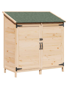 Capanno da Giardino Naturale 106,5 x 56 x 113,5 cm 2