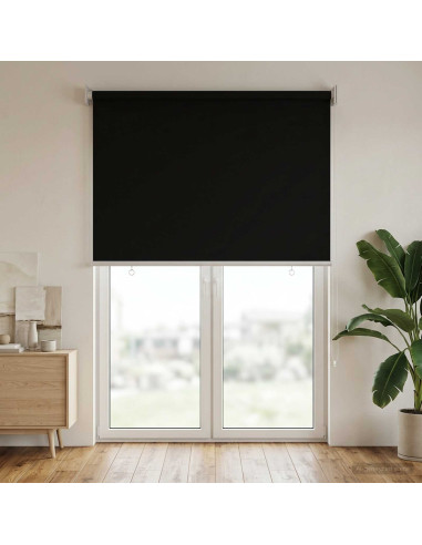 Voletta a rullo con protezione UV Nero 60 x 230 cm Poliestere
