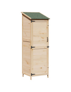 Capanno da Giardino Naturale 59,5 x 56 x 176,5 cm 2