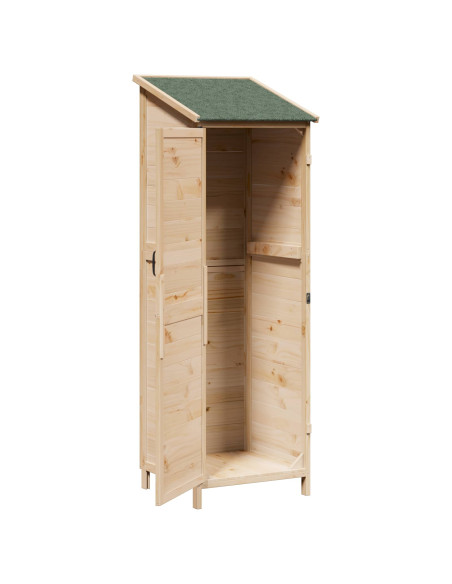 Capanno da Giardino Naturale 59,5 x 56 x 176,5 cm