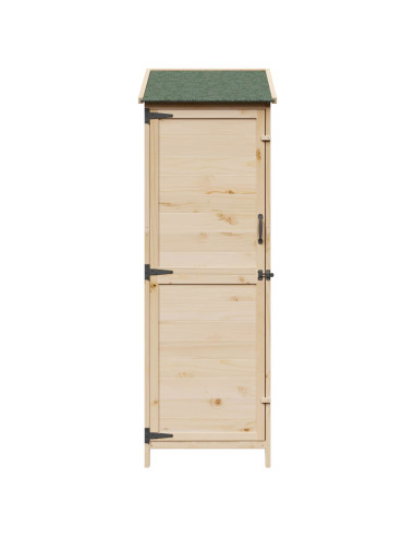 Capanno da Giardino Naturale 59,5 x 56 x 176,5 cm