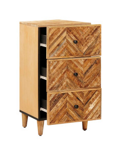 Armadi di Stoccaggio con cassetto Marrone 40 x 33,5 x 75 cm 2