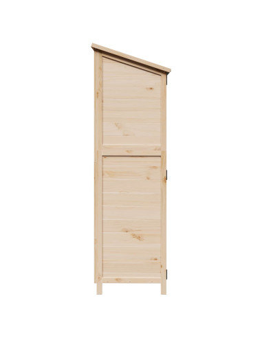 Capanno da Giardino Naturale 59,5 x 56 x 176,5 cm