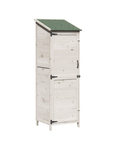 Capanno da Giardino Bianco 59,5 x 56 x 176,5 cm 2