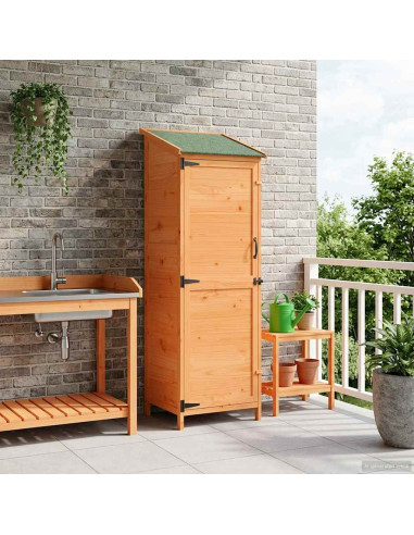Capanno da Giardino Marrone 59,5 x 56 x 176,5 cm