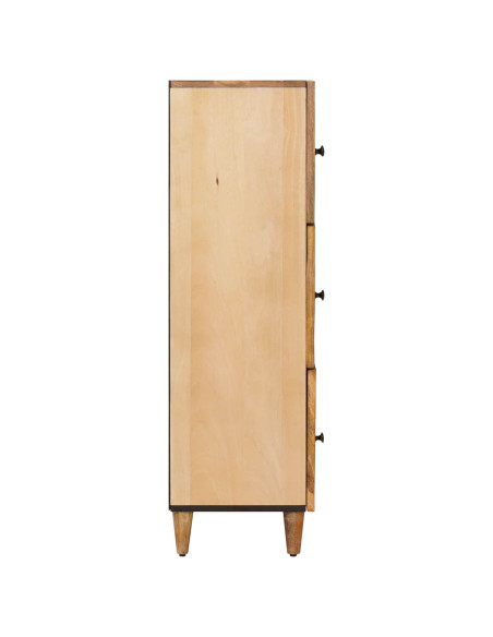 Armadi di Stoccaggio con porta Marrone 40 x 33,5 x 110 cm