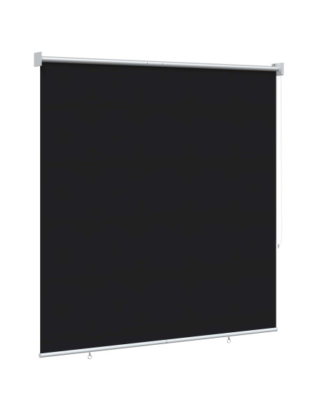 Voletta a rullo con protezione UV Nero 120 x 140 cm Poliestere